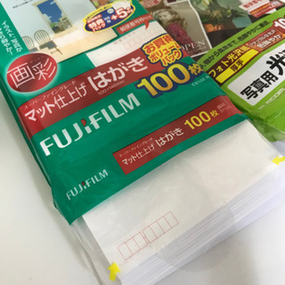 写真用紙、光沢・マットハガキの画像