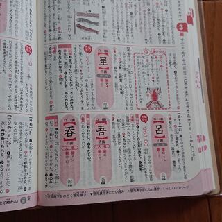 漢字辞典の画像