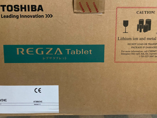 東芝REGZA Tablet AT300/24C 