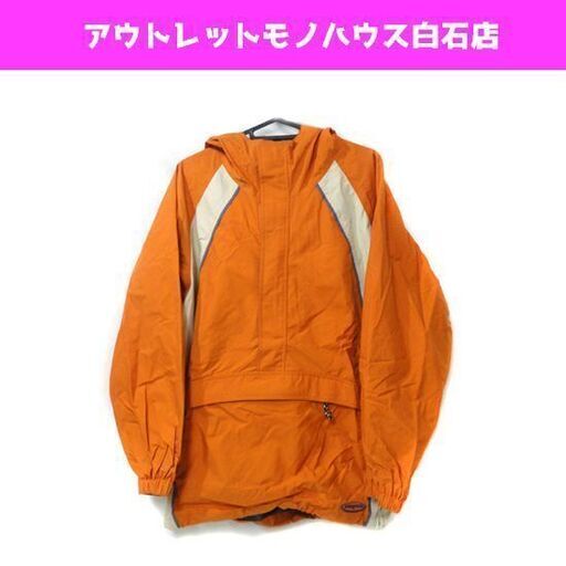 古着 パタゴニア キッズ'14 XLサイズ プルオーバーハーフジップ マウンテンパーカー Patagonia オレンジ  STYLE: