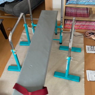 ベンチプレス台ラックセット　ベンチ台　バーベルシャフト　NIPPYO フィットネススクワット 