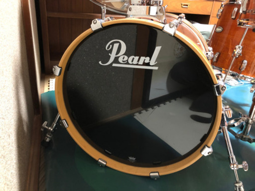 ♪ pearlドラムセット美品　お話し中