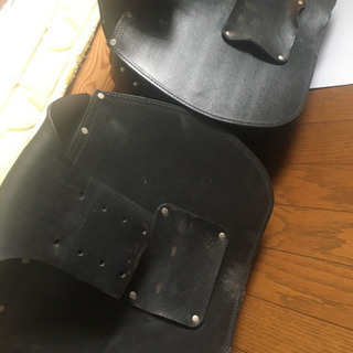 バイク サイドバック2つの画像