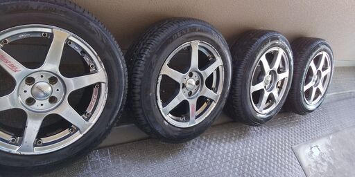 【再値下げ】希少！16インチ 五次元ホイールとダンロップタイヤ4本セット