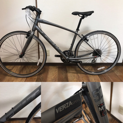 未使用 FELT フェルト VERZA SPEED 50 マットグレー2020 クロスバイク