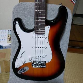 【美品 エレキギター】ストラトキャスタータイプレフティー(右改)