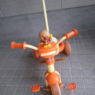 アンパンマン 棒つき三輪車