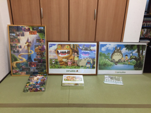 ラプンツェルぎゅっと2000ピースとなりのトトロ1000ピース