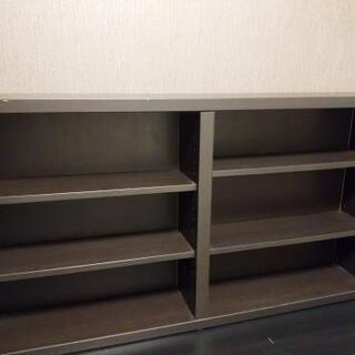 IKEA本棚　外寸高さ64cmx幅120cmx奥行20cm　10...