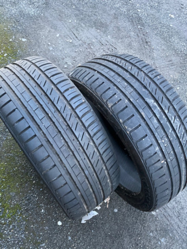 18インチ タイヤ2本セット 225/40 バリ山