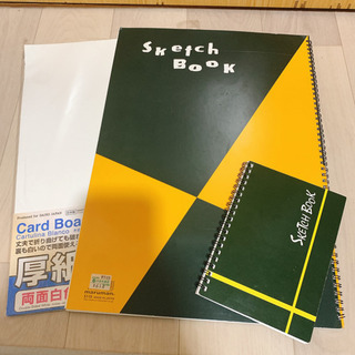 (値下げ)スケッチブック 厚紙 3つセット