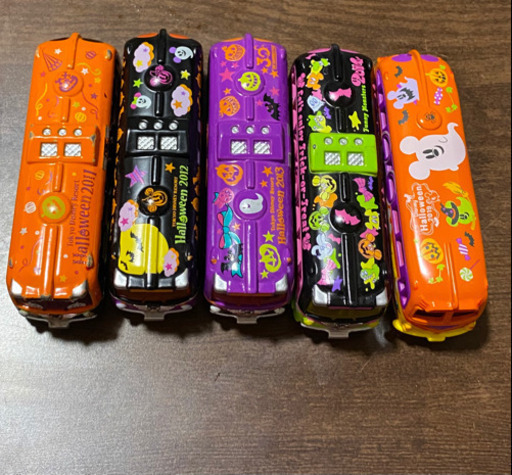 ディズニートミカ  ハロウィン  バス  セット