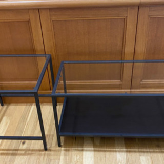 IKEA VITTOSJO ネストテーブル 2点セットの画像
