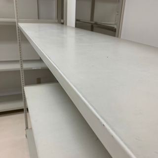 至急！頑丈なスチールラック（分解済みです。）　金剛/KONGO　KUタイプ　/整理棚　物品棚　スチール棚　分解済みです。の画像