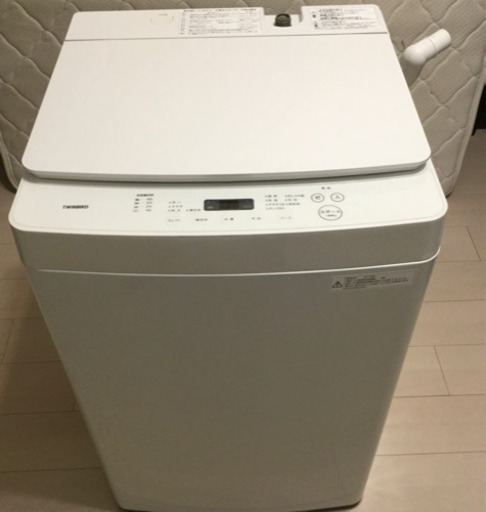 洗濯機　【使用　数回のみ】