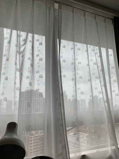 リバーシティー21 イーストタワー2 はめ込み窓用カーテン