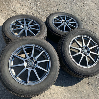 225/65R17 スタッドレス バリ山 ブリジストン BS CR-V エクストレイル 