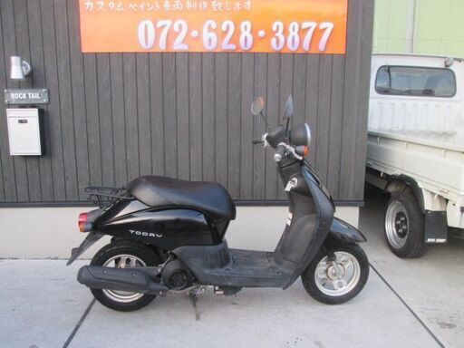 ★5万円　TODAY　インジェクションモデル！セル1　実動車★ホンダ　AF67　黒　原付　スクーター