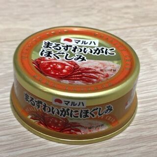 マルハチニロ　まるずわいがに　ほぐしみ缶詰め