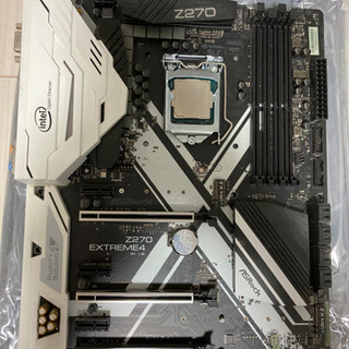 ［受け渡し者決定済み］マザーボード・CPUセット　Z270 EXTREME4   i7 7700k の画像