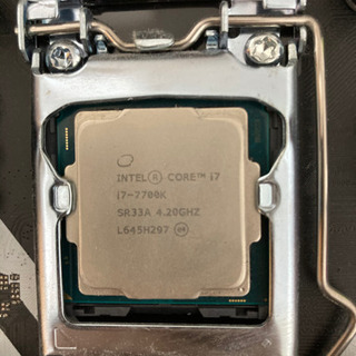 ［受け渡し者決定済み］マザーボード・CPUセット　Z270 EXTREME4   i7 7700k の画像