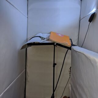 だんぼっち 簡易防音室 改造済（鉛シート+鉛テープ+ロックウールボード+換気扇）の画像