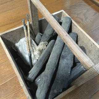 茶道具　炭、灰、冬釜用品の画像