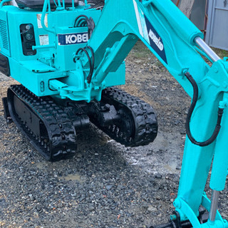 四日市発★KOBELCO コベルコミニ油圧ショベル　SK-007 1278hr 再塗装　クローラ良好　操作確認　実働品の画像