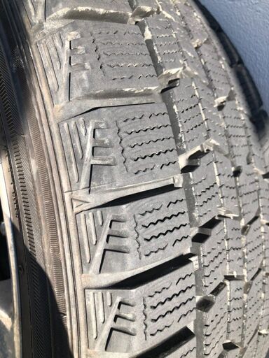 スタッドレスタイヤ ホイール 4本セット VENERDI 215/50R17　状態良　ダンロップ DSX-2