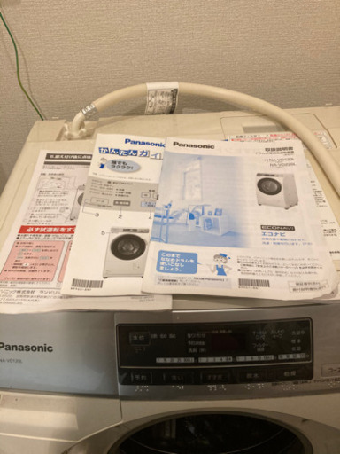 Panasonic製ドラム式洗濯機　NA-VD120L