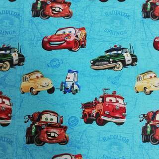 【輸入生地】Disney　Cars【ディズニー　カーズ】　レア　...