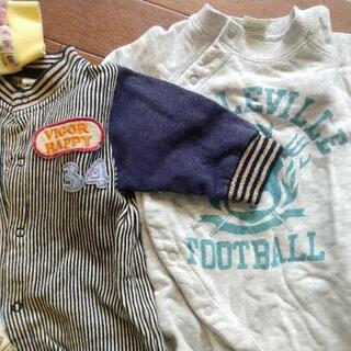 カバーオール　赤ちゃん冬服の画像