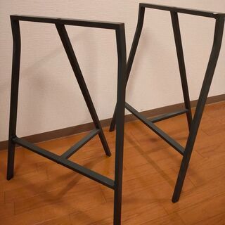 IKEA テーブルレッグ（架台）LERBERG リールべリx2 ...