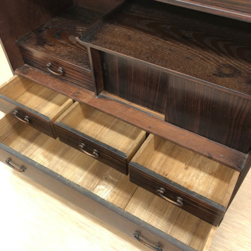 古民家☆レトロ☆小ぶりな茶箪笥☆和箪笥☆中古品☆