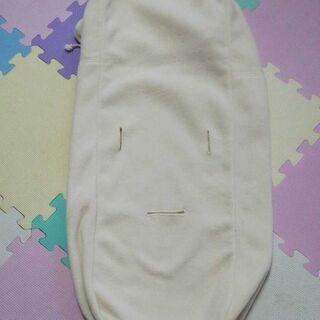 フリース ベビーカー防寒 フットマフの画像