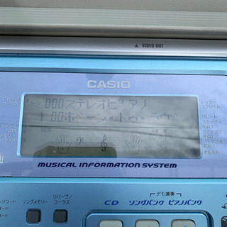 CASIO カシオ 電子キーボード 光ナビゲーション  ユアソングシリーズ カラオケ 61鍵盤  電子ピアノ の画像