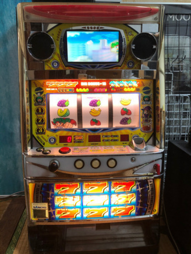 実機 パチスロ機ボンバーパワフル