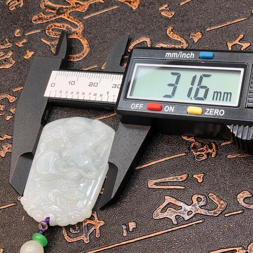 ネックレス 牛 ヒスイ 本翡翠 緑 誕生日プレゼント 金運アップ 丑年 本物保証