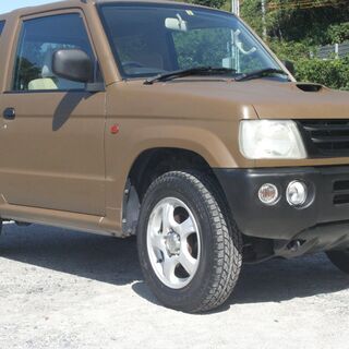 パジェロミニ4ＷＤ　ＶＲターボ　マット全塗装　39000ｋｍ　オ...
