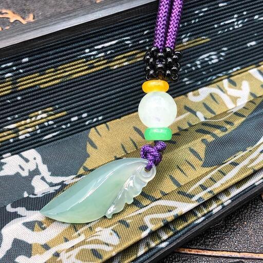 ネックレス 本翡翠 氷ヒスイ 透明緑色 誕生日プレゼント 縁起物 本物保証1