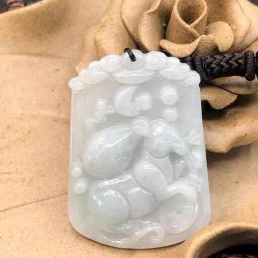 ネックレス 本翡翠 氷ヒスイ 手作り 天然石 縁起物 誕生日プレゼント 本物保証