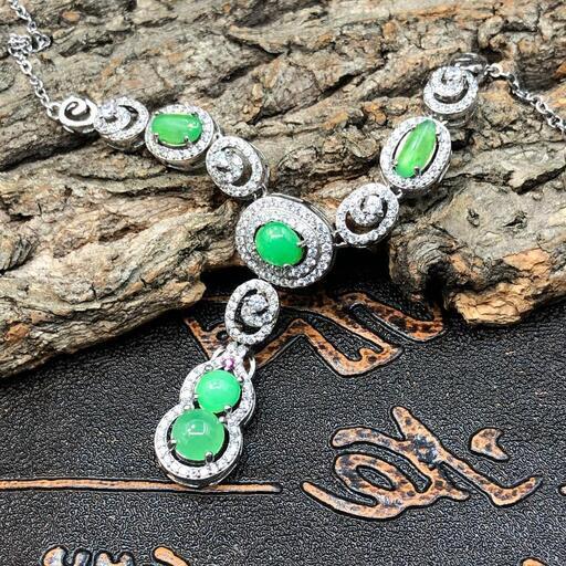 福袋 ネックレス 瓢箪 本翡翠 氷ヒスイ 誕生日プレゼント 天然石 魔除け 本物保証