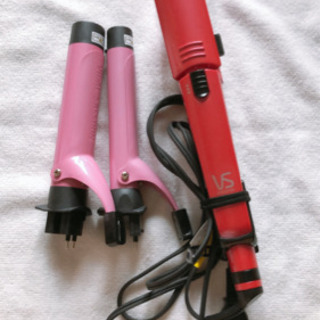 ヘアアイロン三点セット　値下げ2200円