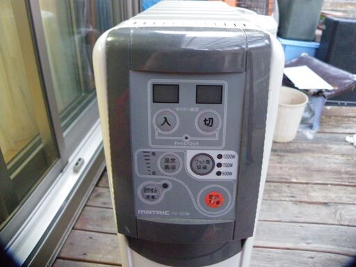 オイルヒーター　MATRIC　F503N