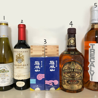 酒各種5本セット 未開封