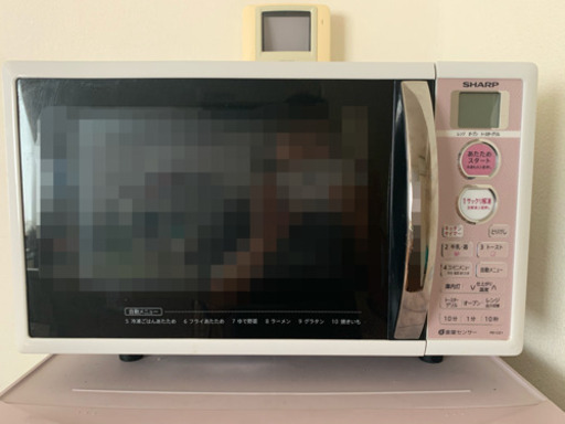 【お取引予定済】オーブン機能付き電子レンジ