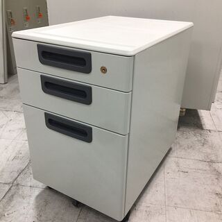 中古　良品　プラス　インサイドワゴン　デスクワゴン　事務机引き出...