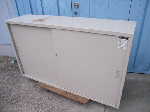 引違い書庫　Ｗ1500ｍｍ　サビあり特価！