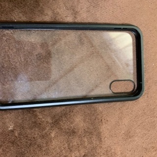 差し上げます。iPhoneX用透明スマホケース