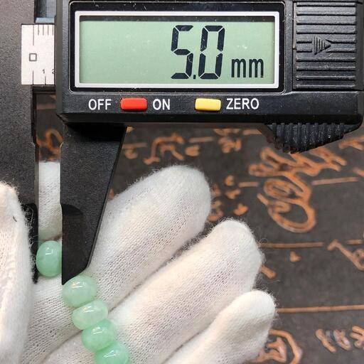 ブレスレット 本翡翠 氷ヒスイ 高級緑色 誕生日プレゼント 手作り 本物保証